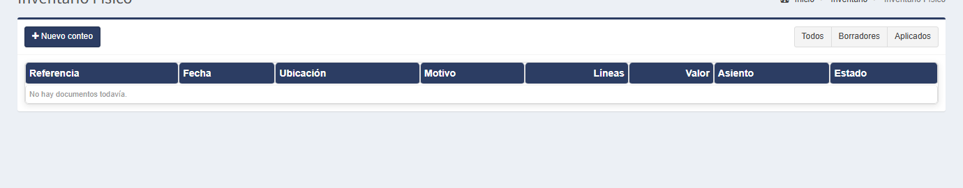 Inventario físico